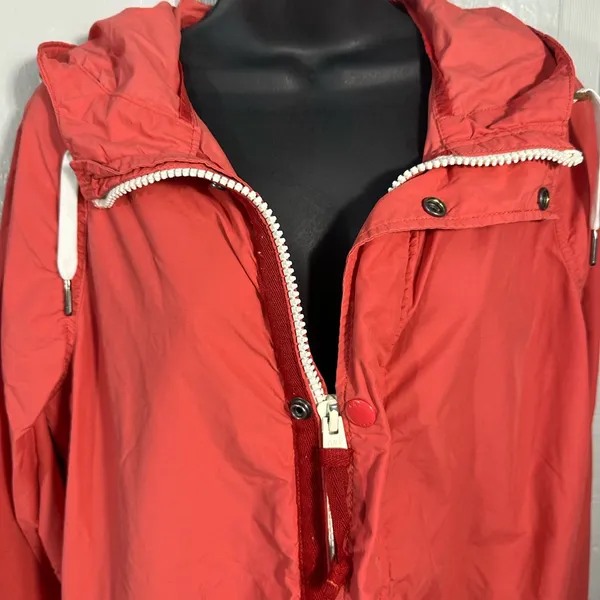 ABERCROMBIE & FITCH WIND & WATER RESISTANT HOODED FULL ZIP JACKET Size X… - Image 5