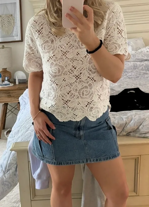 Abercrombie Lace Top - Image 5