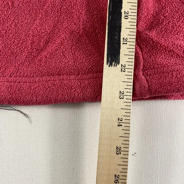 Columbia Jacket Womens Medium Pink Full Zip‎ Fleece Outdoor Zip Pockets Ladies - Image 7