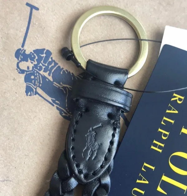 Ralph Lauren Polo Ralph Key Chain NWT In black - Image 2