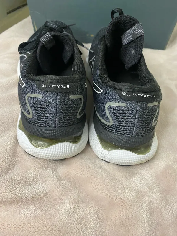ASICS Gel Nimbus 24 Running Mens Shoes Size 8 - Image 3