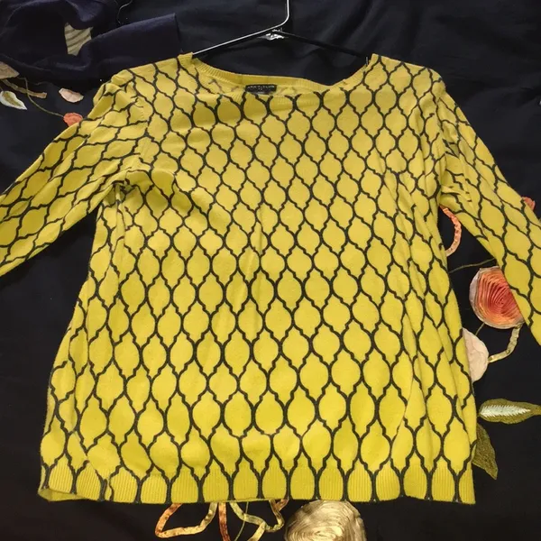 Ann Taylor Yellow sweater - Image 2