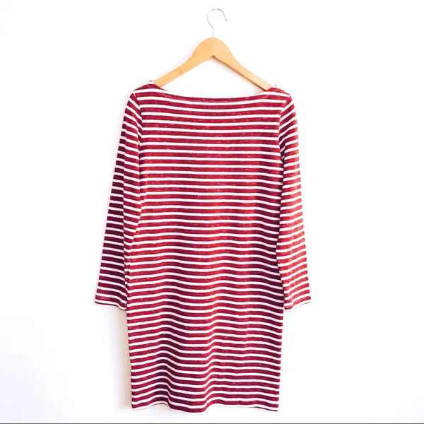 Gap Stripped Boat Neck Dress - Image 7