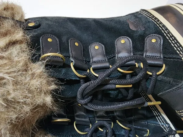 Sorel Joan of Arctic Black Waterproof Boots Size 8.5 - Image 4