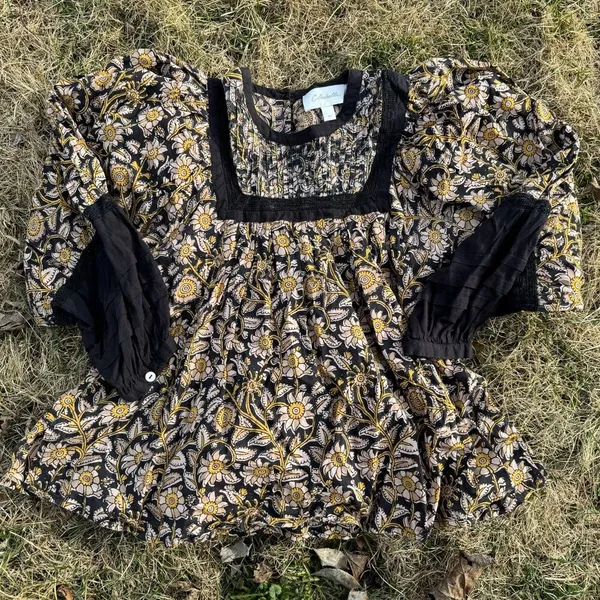 Anthropologie Cleobella Harley Boho Peasant Blouse Size XS - Image 4
