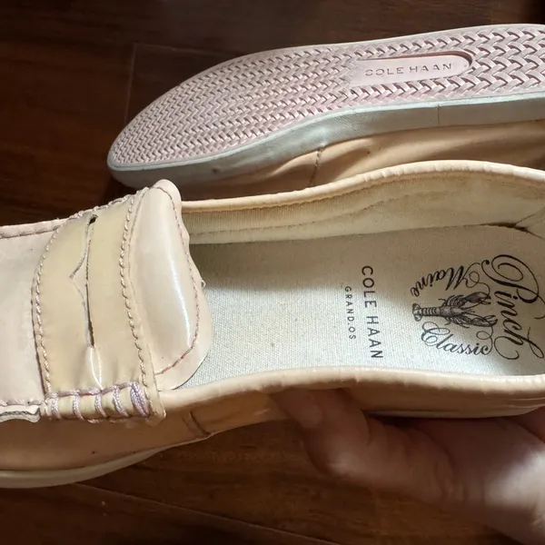Cole Haan  Cream Loafers - Image 3