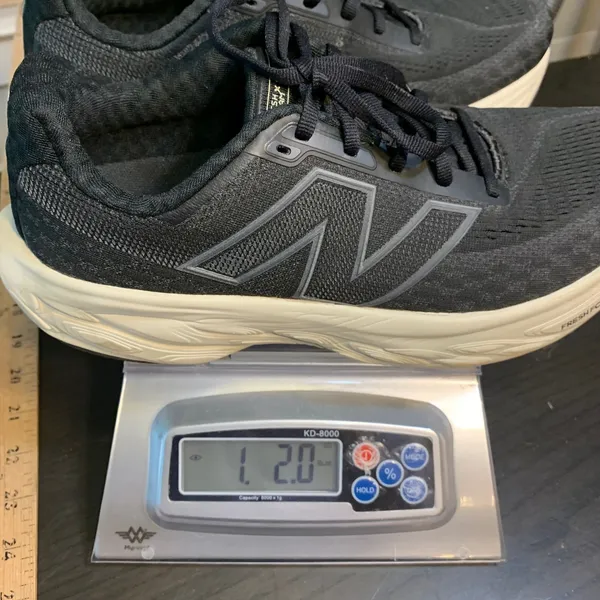 New Balance Fresh Foam X 1080 v13 Womens 9 Running Shoes Black‎ Grey Sneakers - Image 10