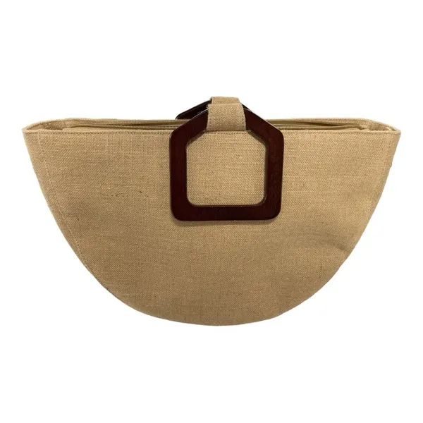 Est 1946 100% Linen Purse Tan - Image 3