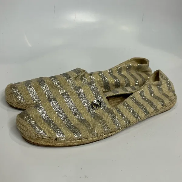 Michael Michael Kors Kendrick‎ slip on espadrille shoes size 7.5 - Image 4