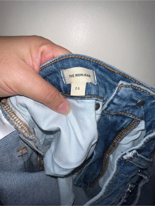 Madewell The Momjean in Downey Wash size 26 - Image 7