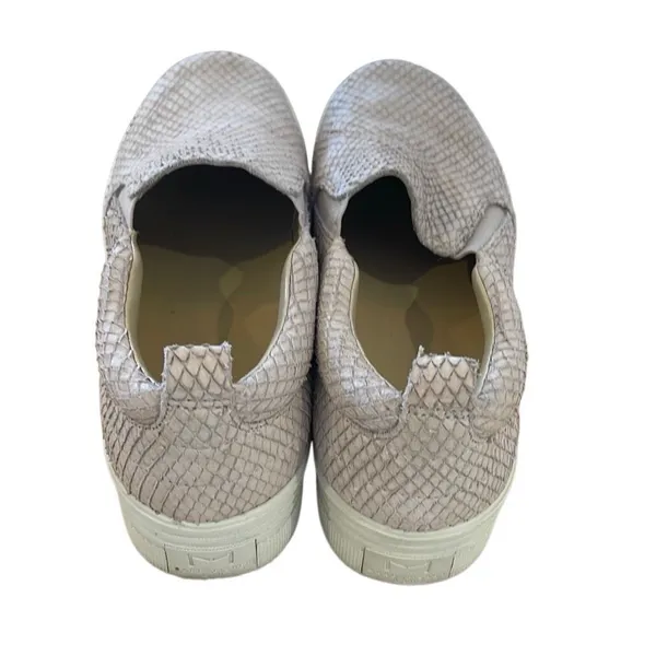 Marc‎ Fisher LTD Womens Elise Leather Platform Sneaker Shoes Tan Size 6 - Image 4