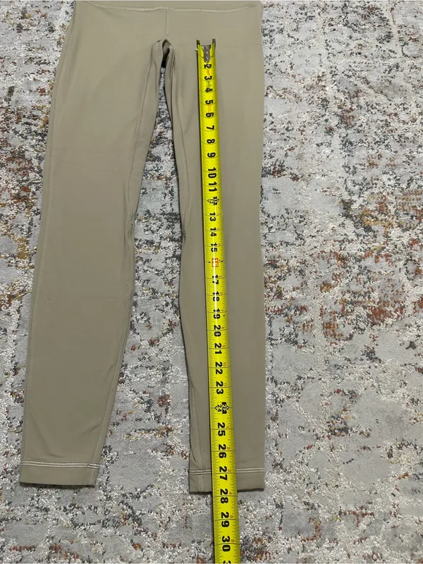 LULULEMON Align High-Rise Pant 28" size 6 tan - Image 4