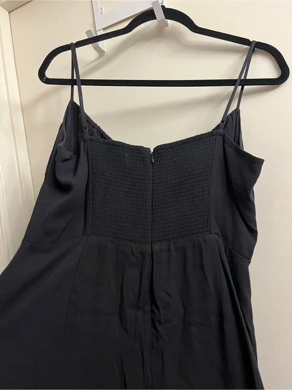 Aritzia Sunday Best Delilah Mini Dress Black Size Large - Image 8