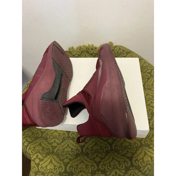 Puma Fierce Velvet Rope Burgundy Maroon High Top Sneakers Women’s Size 10 - Image 4