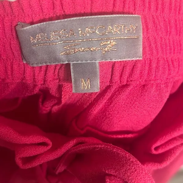 ✨Melissa McCarthy Seven7 Pink Tie Front Sz Medium Pants✨ - Image 7
