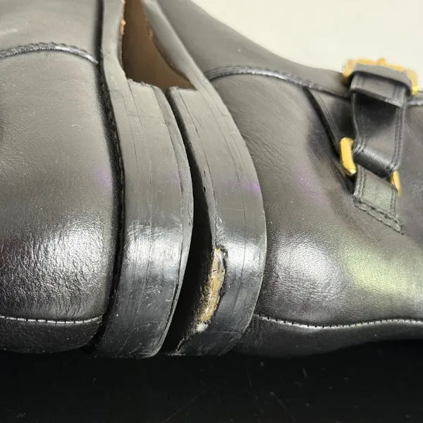 Vintage COACH Monique Equestrian Riding Boots Black Leather Calf Length Size 7 B - Image 15