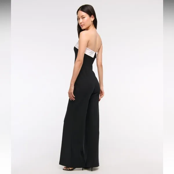 Flattering Strapless Jumpsuit - Image 3