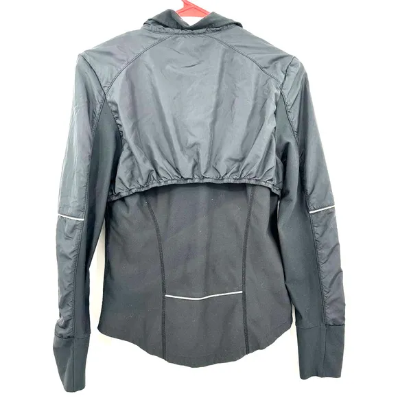 Nike fit‎ dry size Small black full zip lightweight jacket - Image 2