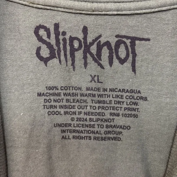 Slipknot Group Star Crest Green T-Shirt XL - Image 4