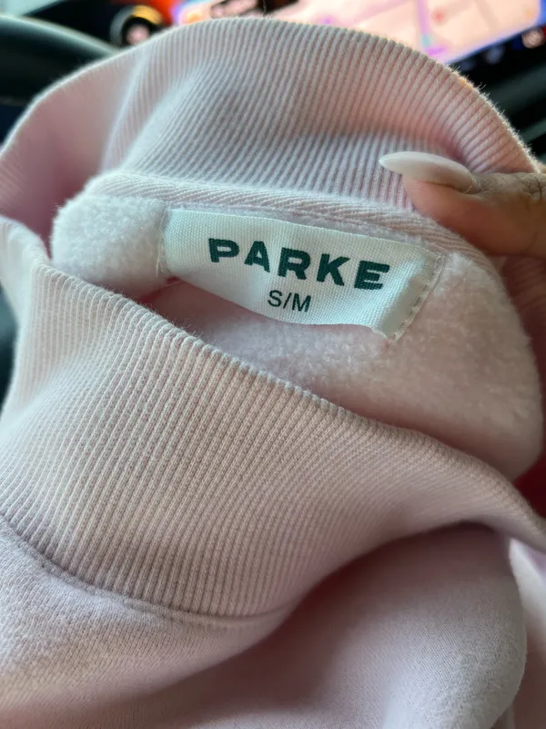 Light pink PARKE crewneck - Image 4