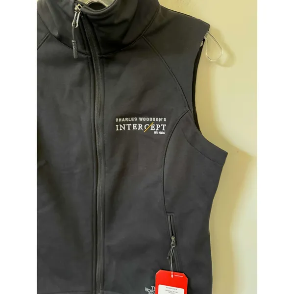 The North Face Charles Woodson's Intercept Wines Wind Block Vest Black Sz Medium - Image 3