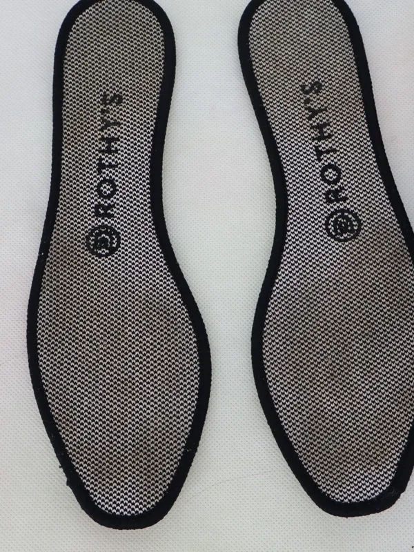 Rothy’s The Flat Women’s 8 Black Knit Ballet Flats Electric Blue Trim Washable - Image 9