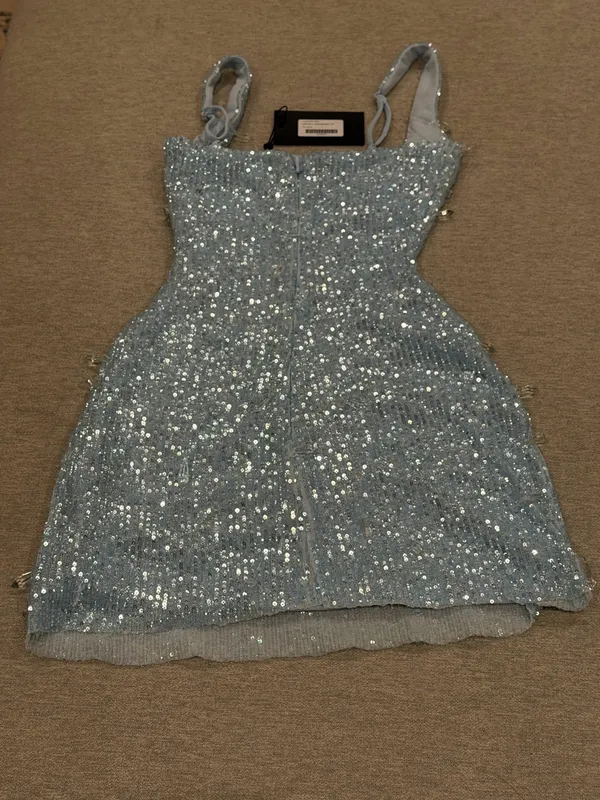 Babyboo Julissa mini dress light blue - Image 2