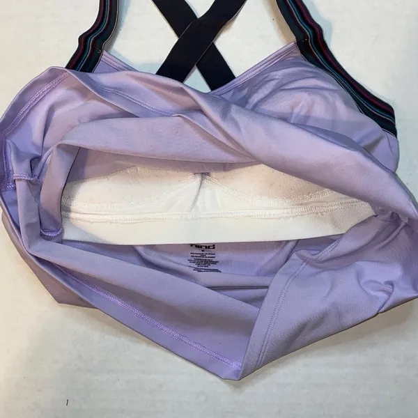 Hind Purple Lavender Motion Sensor Shelf Bra Tank Top (10326-LAV) Womens M NWT - Image 8