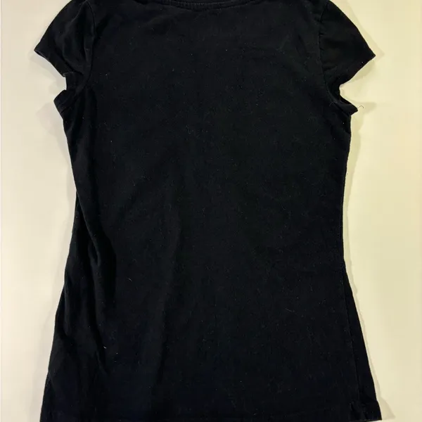 Freeze Black Floral Women's Tee - Image 4