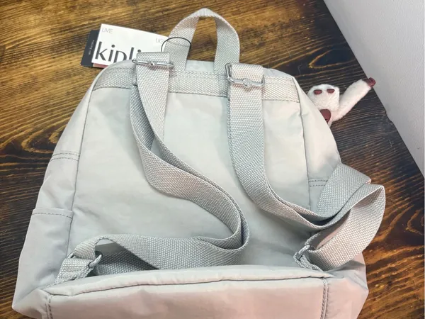 Kipling gray small backpack - Image 4