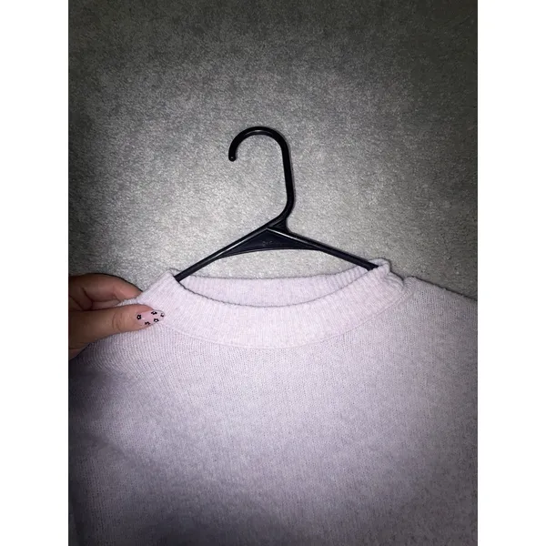 aerie purple knit sweater xxs - Image 11