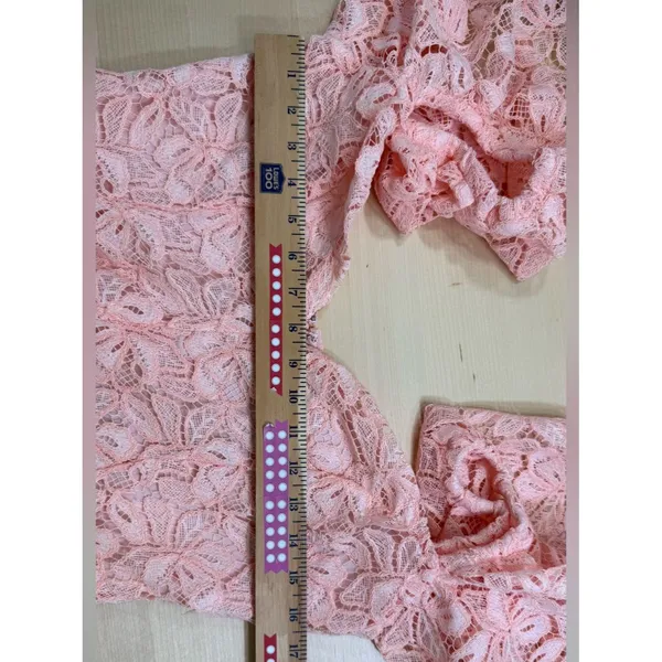 House of CB Verity Impatiens Pink Lace Mini Dress Women’s Size Large TALL - Image 8