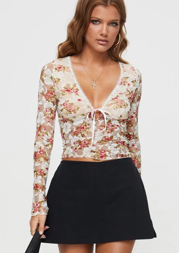 Amessa Long Sleeve Top - Image 2