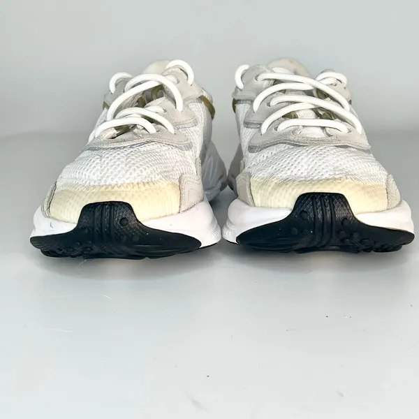 Adidas Ozweego Running Sneakers Shoes Athletic White Grey Women 7.5 / Men 6 - Image 2
