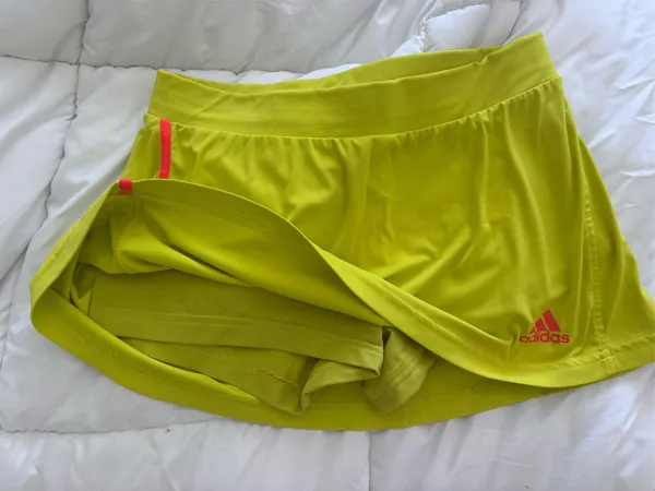 Bright yellow Adidas Tennis skirt - Image 7