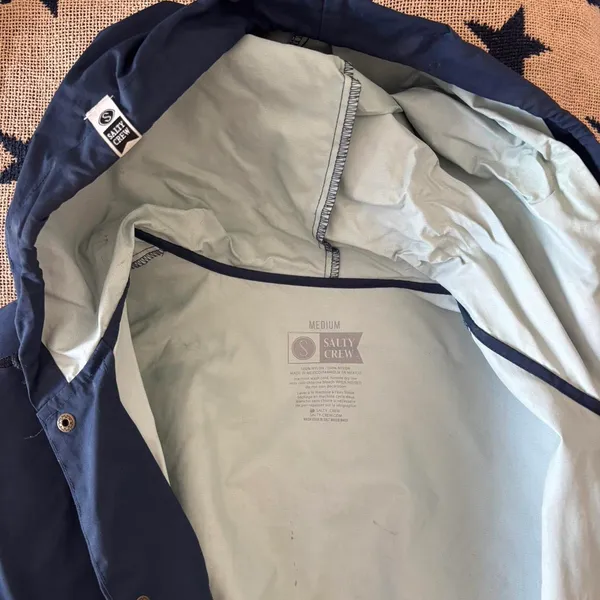 Salty Crew Waterproof Windbreaker - Image 5