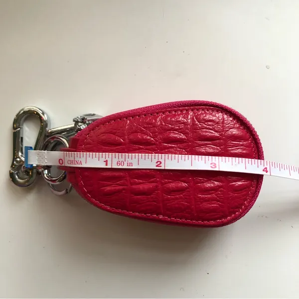 Chic Pink Key & Card Holder Red - Image 2