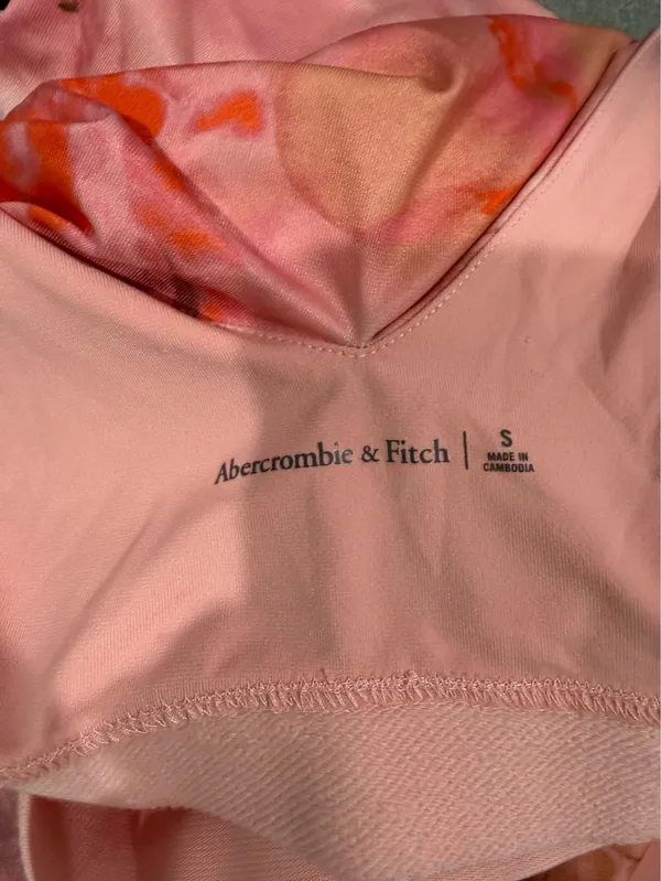 Abercrombie Pink Print Dress - Image 7