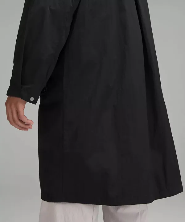 LAB Oversized Long Coat Jacket Black BLK Men's Size M NWT - Image 6