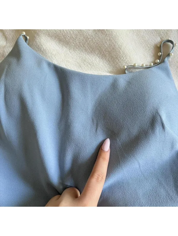 Women's Blue Dress Size M - Image 2