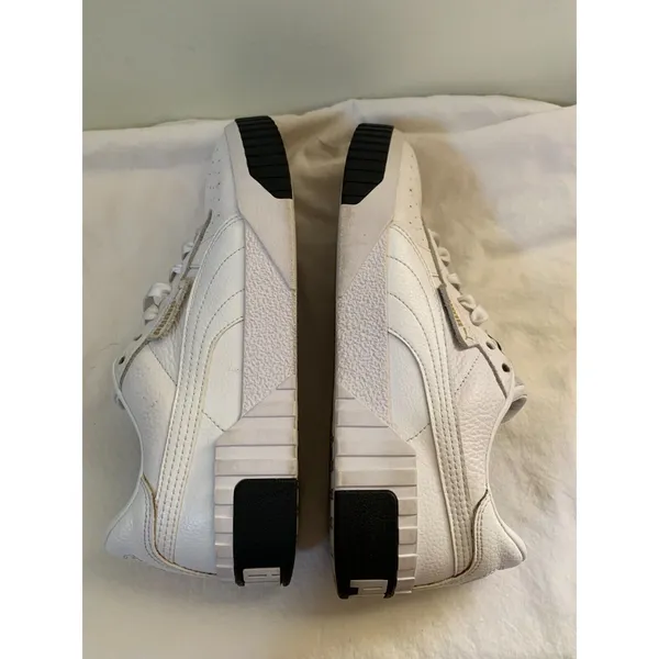 Puma Cali Platform Womens Size 9.5 White Sneakers Casual Shoes 369155-04 - Image 10