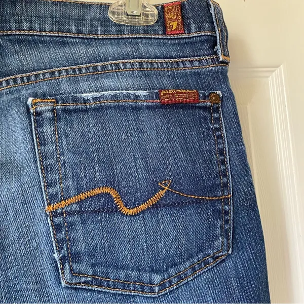 7 For All Mankind Women Bootcut Jeans Size 32 - Image 4