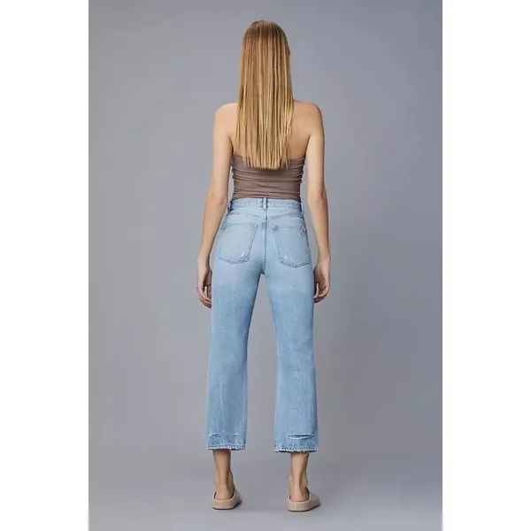 DL1961 Emilie Straight Ultra High Rise Vintage Jeans Size 26‎ - Image 7