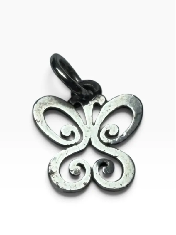 James Avery Sterling Silver Retired Spring Butterfly Charm COA - Image 3