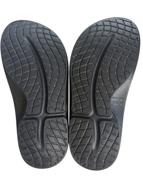 NWOT OOFOS OOaah Luxe Slide Sandals Latte Size 10 - Image 7