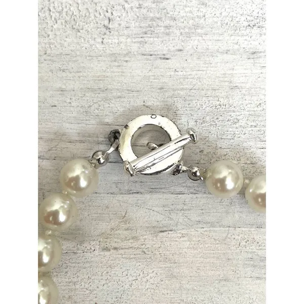 Carolee faux Pearl vintage bracelet - Image 5