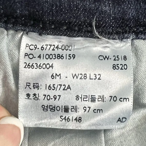 Signature By Levi Strauss & Co Jeans Womens 6 Blue Modern Slim Straight Denim - Image 8
