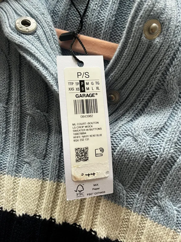 Garage Cropped Sweater - Image 5