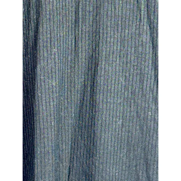 Abercrombie & Fitch Black Ribbed Knit Long Sleeve Mock Neck Sweater Top Size M - Image 6
