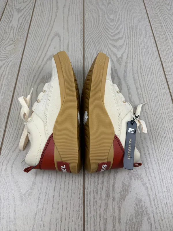 Sorel Women's Out N About IV Low Women's Waterproof Sneaker 7.5 Honey White $100 - Image 3